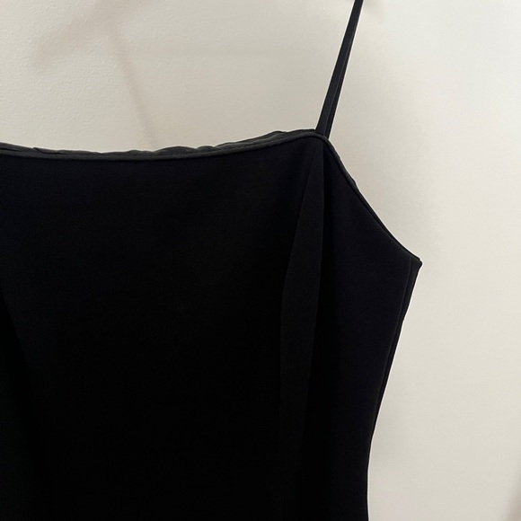 Vintage Alex Evenings Black Midi-Long Evening Dress, Size 6 - Picture 2 of 4